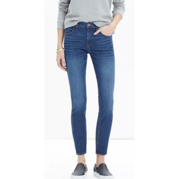 Madewell Denim - MADEWELL Skinny Skinny Cropped Denim Jeans